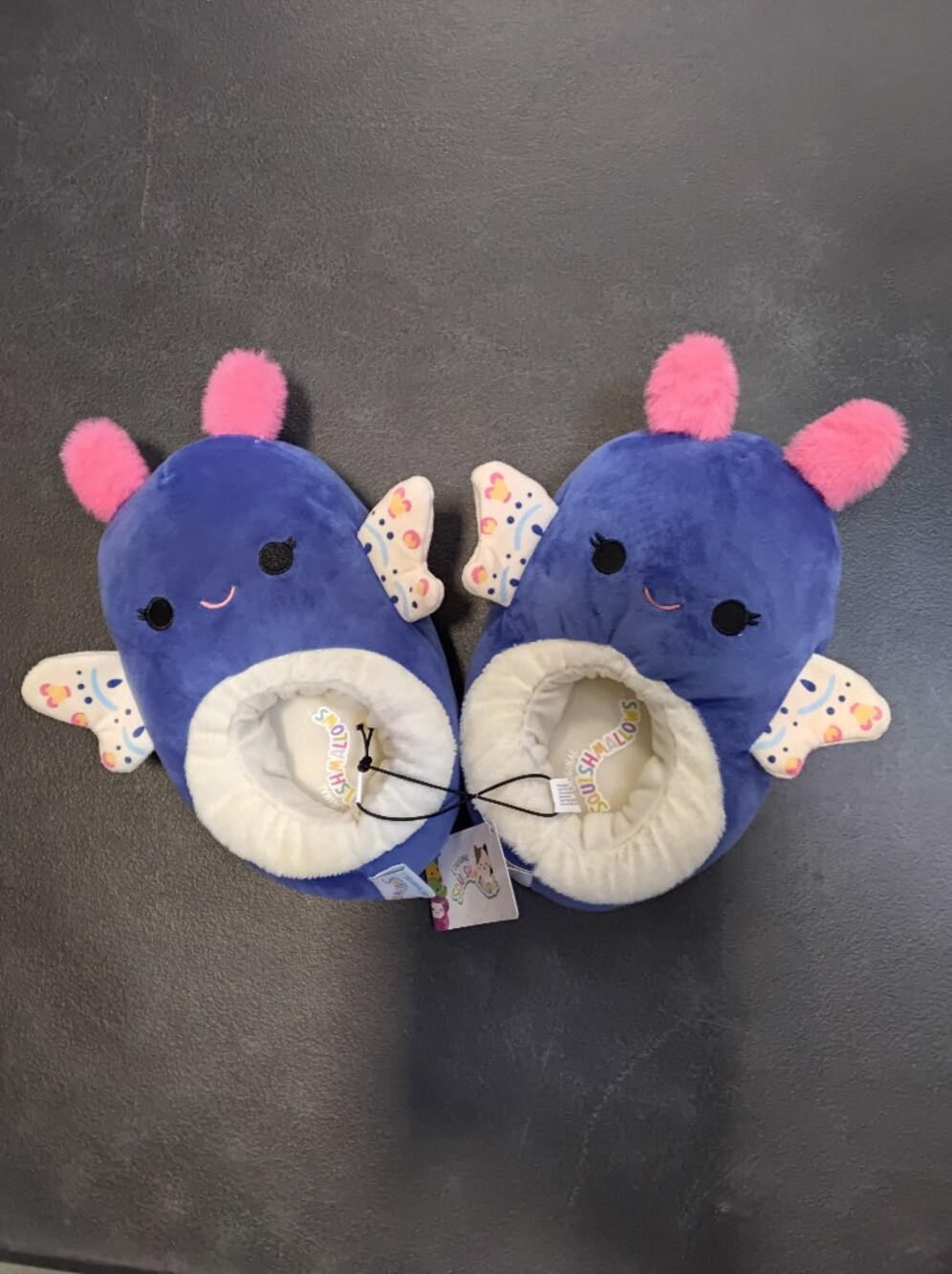 Squishmallows Butterfly Slippers